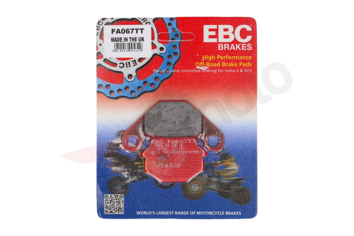 Bremsklötze Bremsbeläge EBC FA 067 TT 1x Satz (2 Stück)