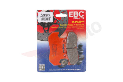 Bremsklötze Bremsbeläge EBC FA 069 V 1x Satz (2 Stück)
