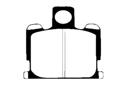 Bremsklötze Bremsbeläge EBC FA 070 V 1x Satz (2 Stück)