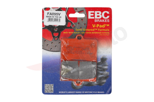 Bremsklötze Bremsbeläge EBC FA 095 V 1x Satz (2 Stück)
