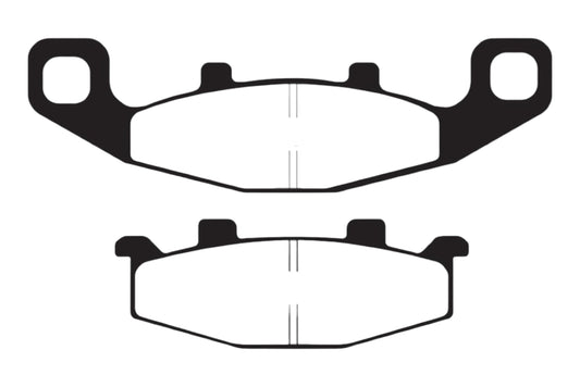 Bremsklötze Bremsbeläge EBC FA 129 R 1x Satz (2 Stück)