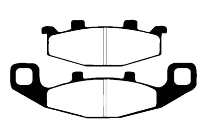 Bremsklötze Bremsbeläge EBC FA 129 V 1x Satz (2 Stück)