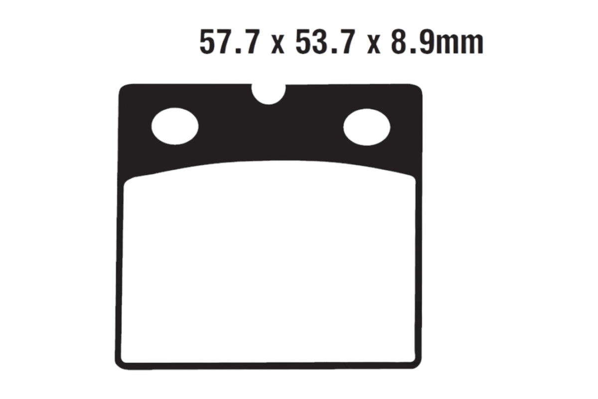 Bremsklötze Bremsbeläge EBC FA 171 V 1x Satz (2 Stück)