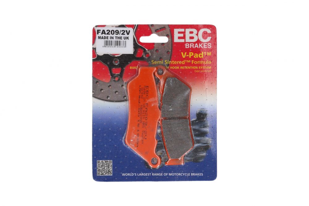 Bremsklötze Bremsbeläge EBC FA 209/2 V 1x Satz (2 Stück)