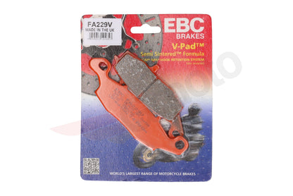 Bremsklötze Bremsbeläge EBC FA 229 V 1x Satz (2 Stück)