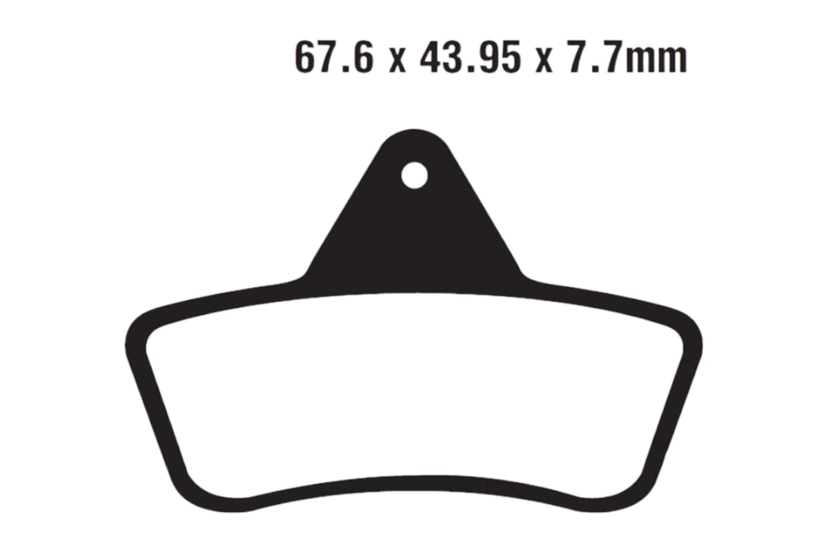 Bremsklötze Bremsbeläge EBC FA 271 R 1x Satz (2 Stück)