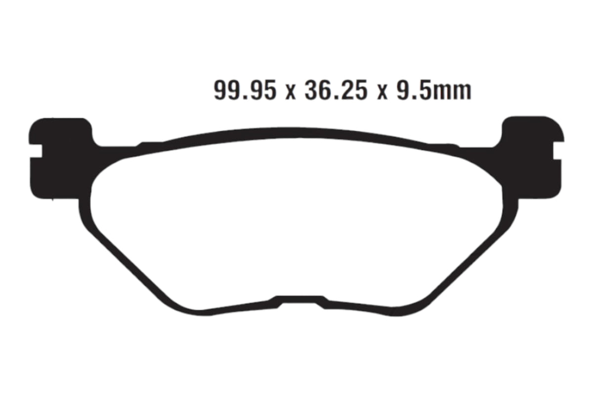 Bremsklötze Bremsbeläge EBC FA 319/2 V (2 Stück)