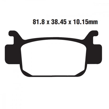 Bremsklötze Bremsbeläge EBC FA 410 R (2 Stück)