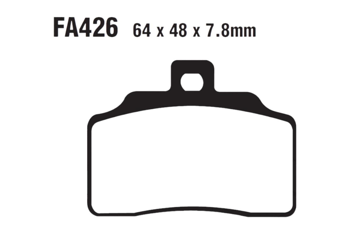 Bremsklötze Bremsbeläge EBC FA 426 1x Satz (2 Stück)