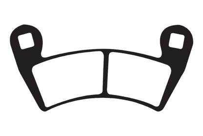Bremsklötze Bremsbeläge EBC FA 452 R 1x Satz (2 Stück)