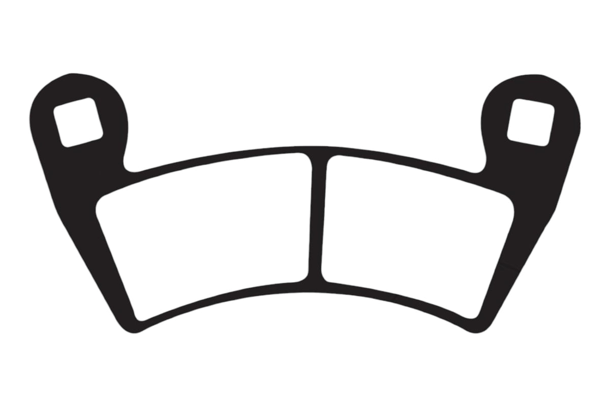Bremsklötze Bremsbeläge EBC FA 452 TT 1x Satz (2 Stück)