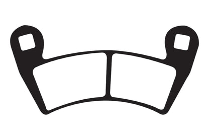 Bremsklötze Bremsbeläge EBC FA 452 TT 1x Satz (2 Stück)