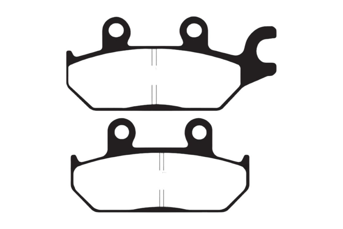 Bremsklötze Bremsbeläge EBC FA 642 R 1x Satz (2 Stück)