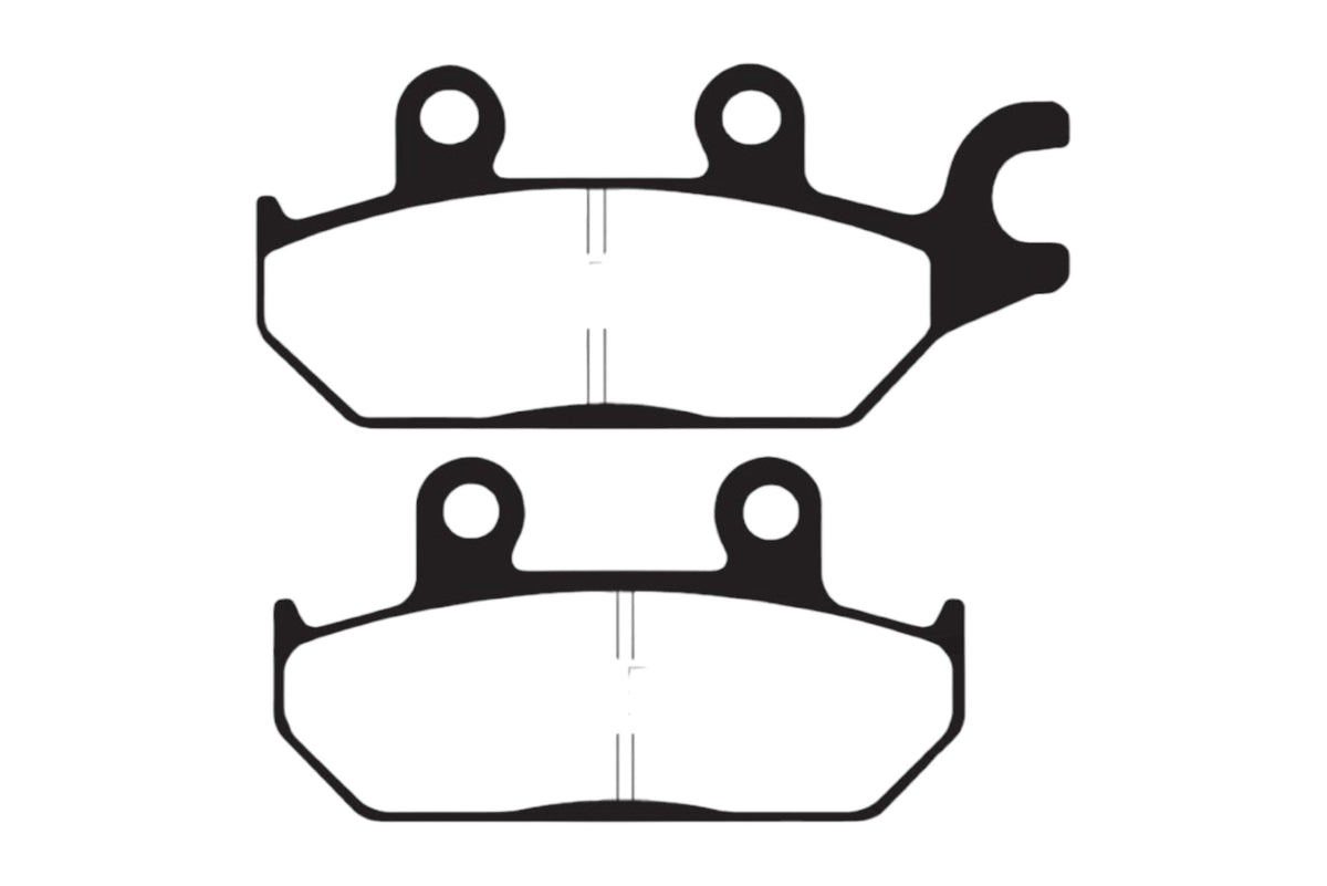 Bremsklötze Bremsbeläge EBC FA 642 TT 1x Satz (2 Stück)