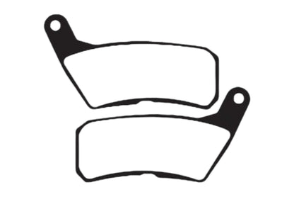 Bremsklötze Bremsbeläge EBC FA 654 1x Satz (2 Stück)