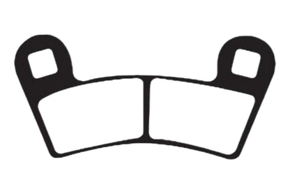 Bremsklötze Bremsbeläge EBC FA 657 TT 1x Satz (2 Stück)