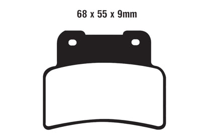 Bremsklötze Bremsbeläge EBC SFA 432 1x Satz (2 Stück)