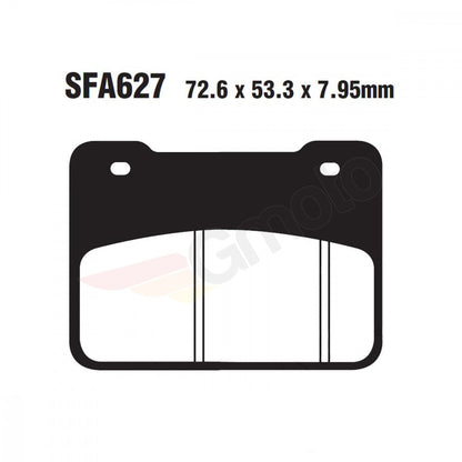Bremsklötze Bremsbeläge EBC SFA 627 1x Satz (2 Stück)