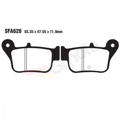 Bremsklötze Bremsbeläge EBC SFA 628 1x Satz (2 Stück)
