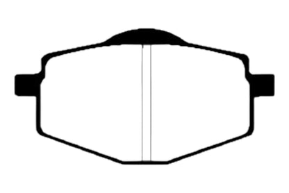 Bremsklötze Bremsbeläge EBC SFAC 101 1x Satz (2 Stück)