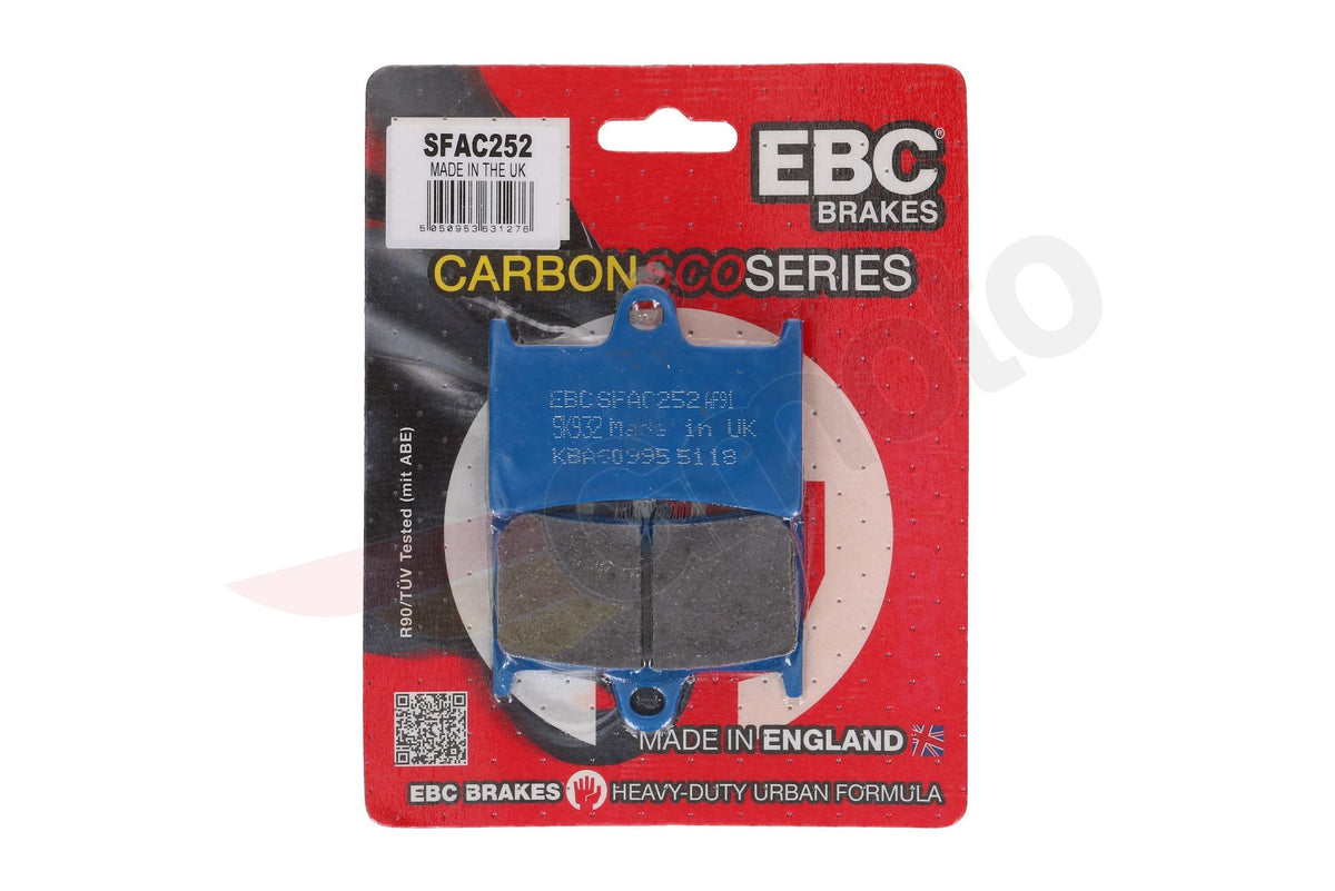 Bremsklötze Bremsbeläge EBC SFAC 252 1x Satz (2 Stück)
