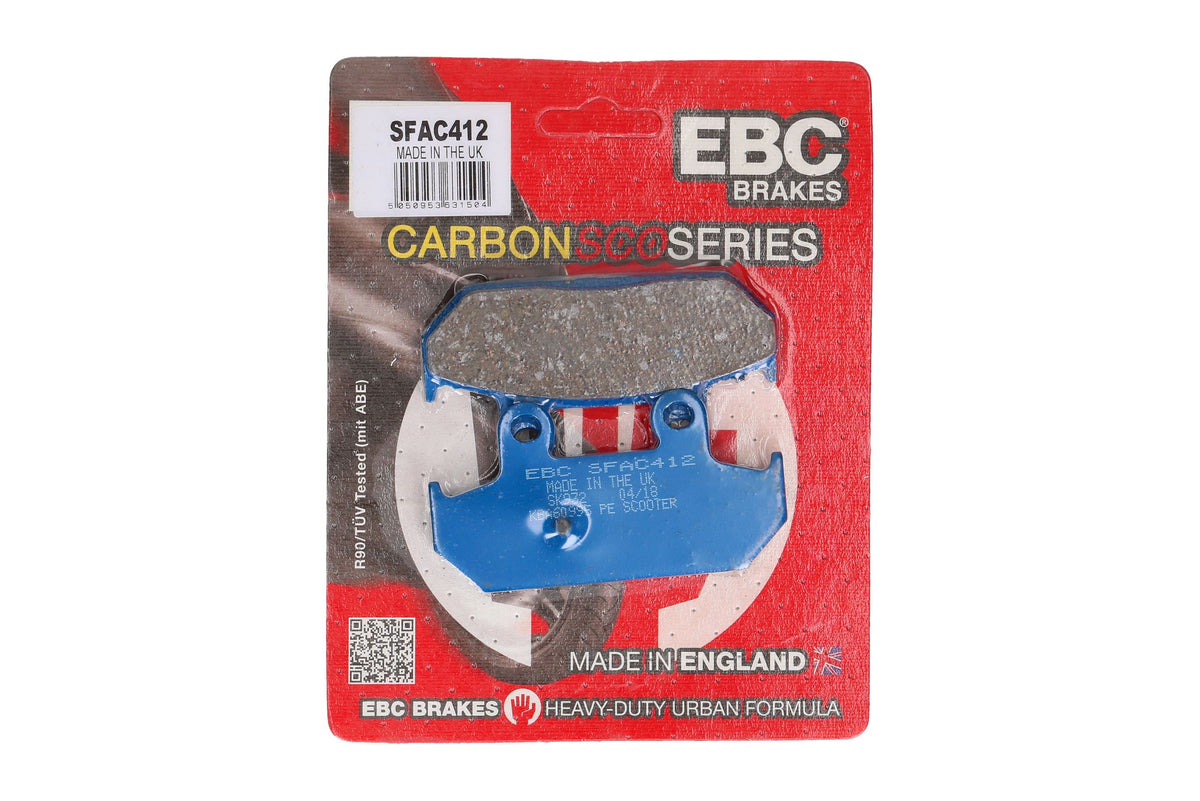 Bremsklötze Bremsbeläge EBC SFAC 412 1x Satz (2 Stück)