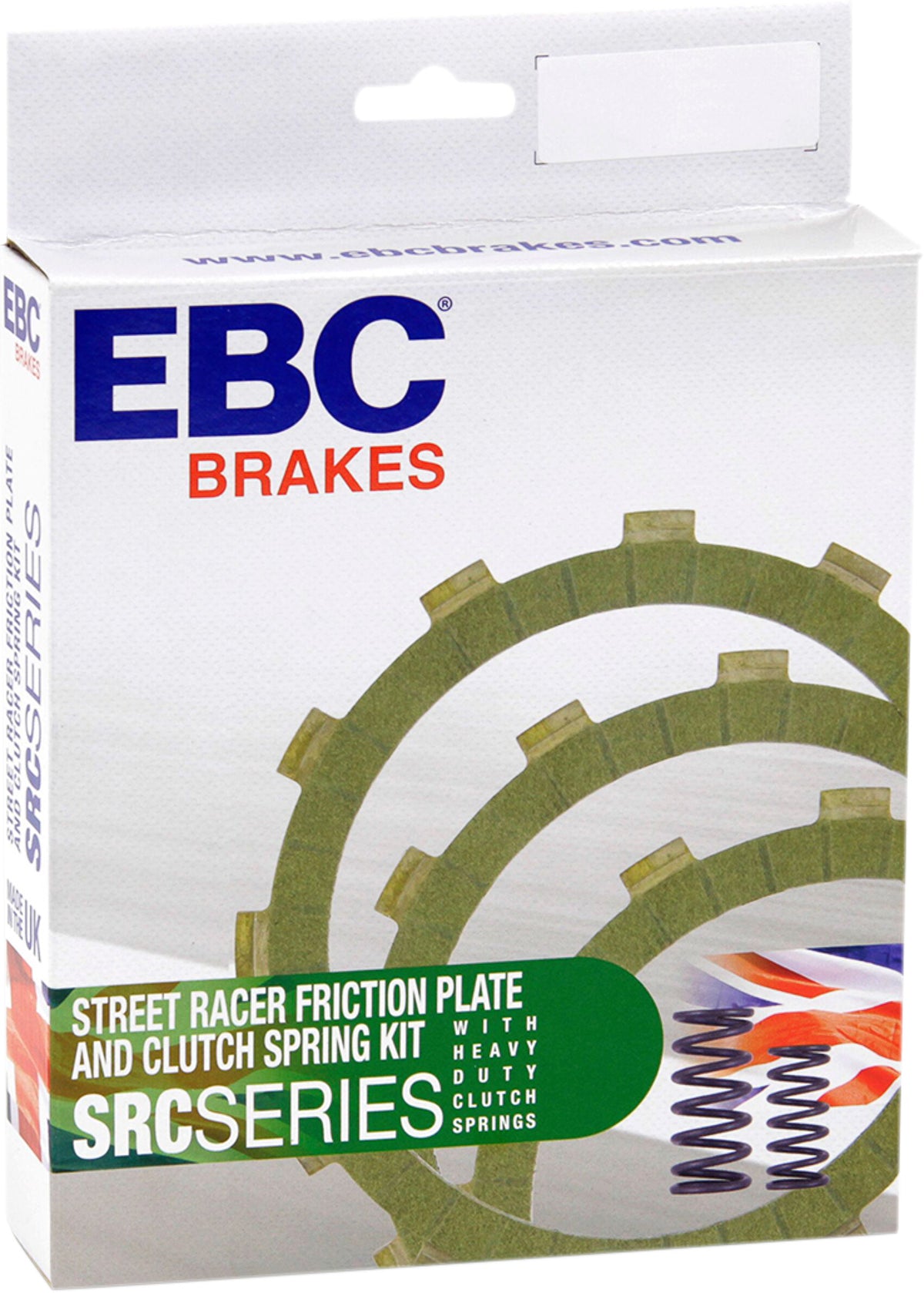 Kupplungsscheiben Satz Kevlar mit Federn EBC SRC 7010