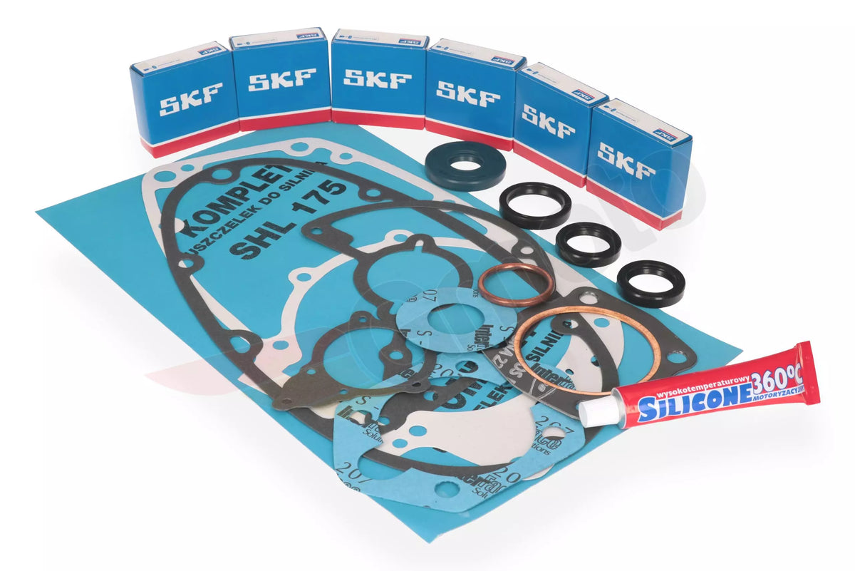 Motorlager Lager SKF + Simmeringe + Dichtungssatz SHL M11 Motor S32