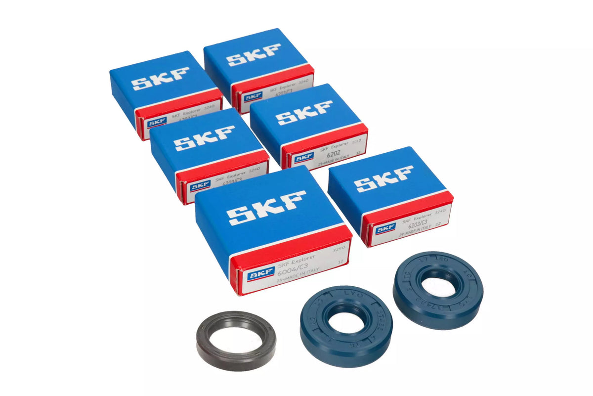 Lagersatz SKF Simmerringen WSK 125