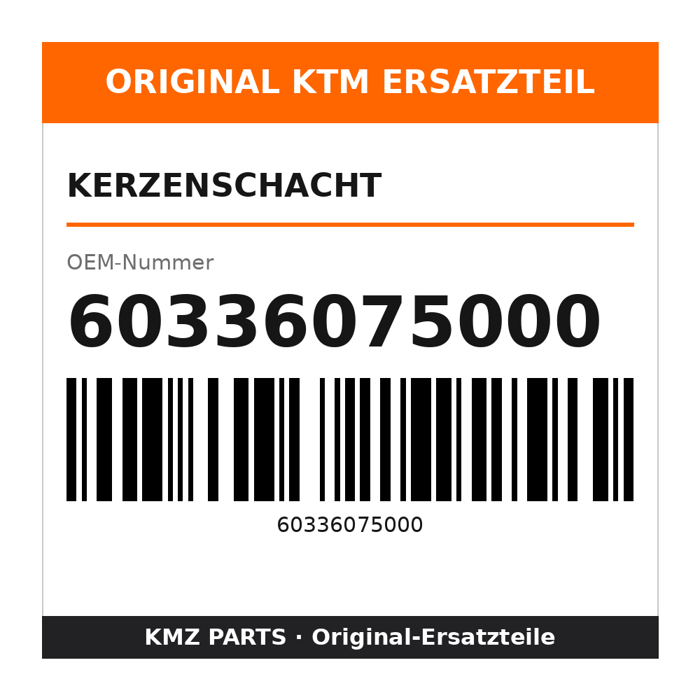 KTM Kerzenschacht 60336075000