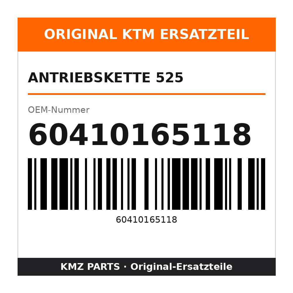 KTM Antriebskette 525 60410165118