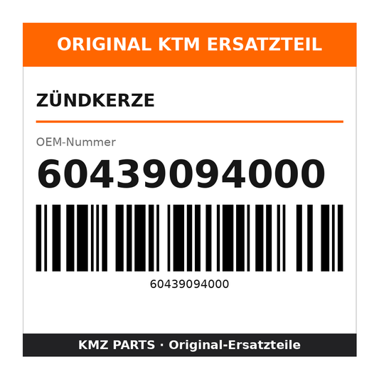 KTM Zündkerze 60439094000