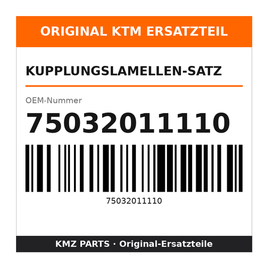 KTM Kupplungslamellen-Satz 75032011110