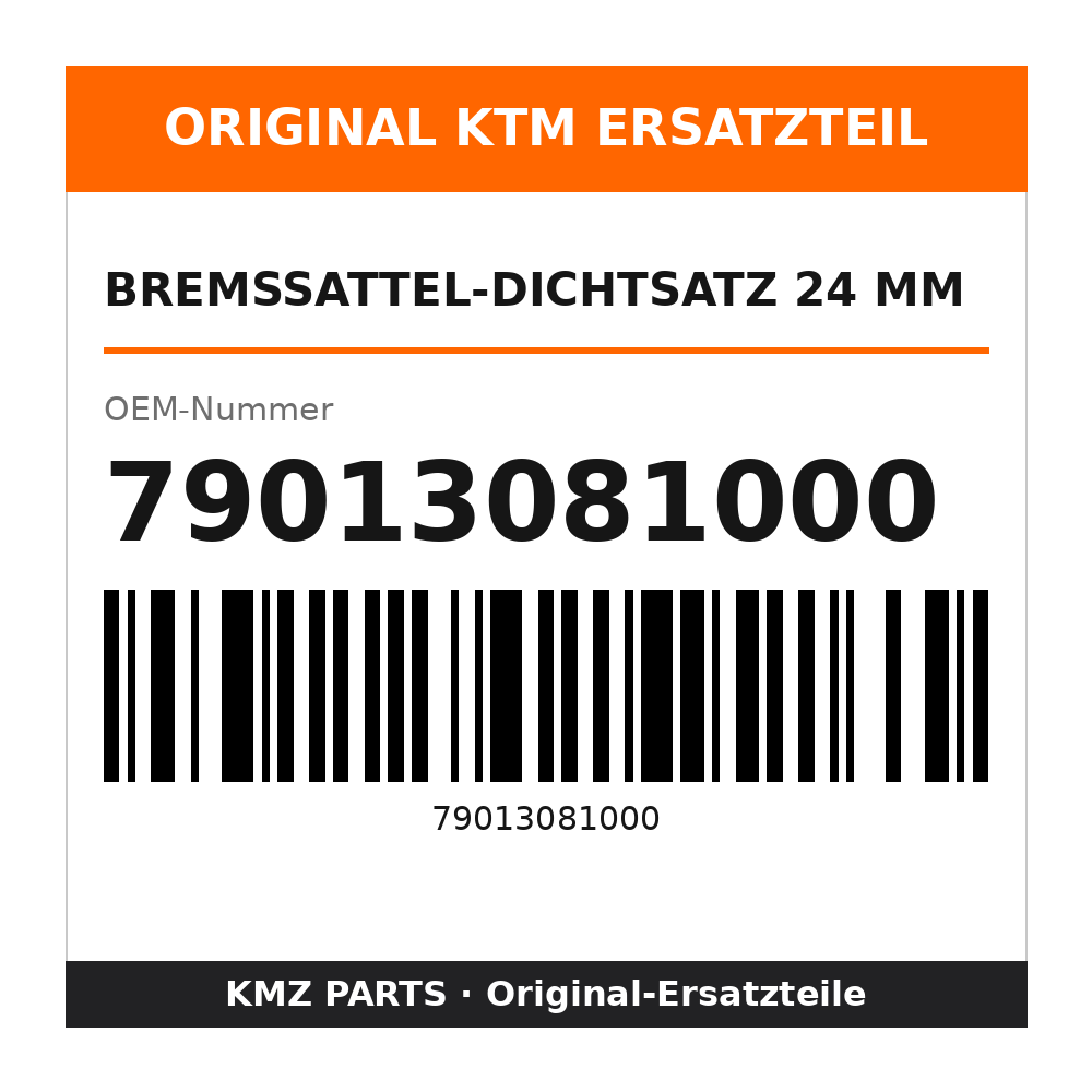 KTM Bremssattel-Dichtsatz 24 mm 79013081000