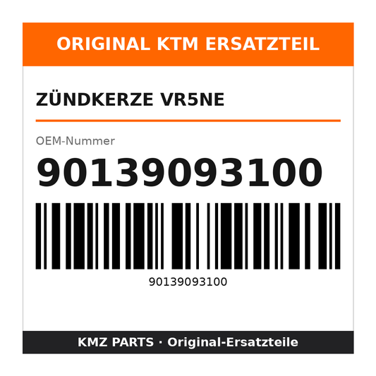 KTM Zündkerze VR5NE 90139093100