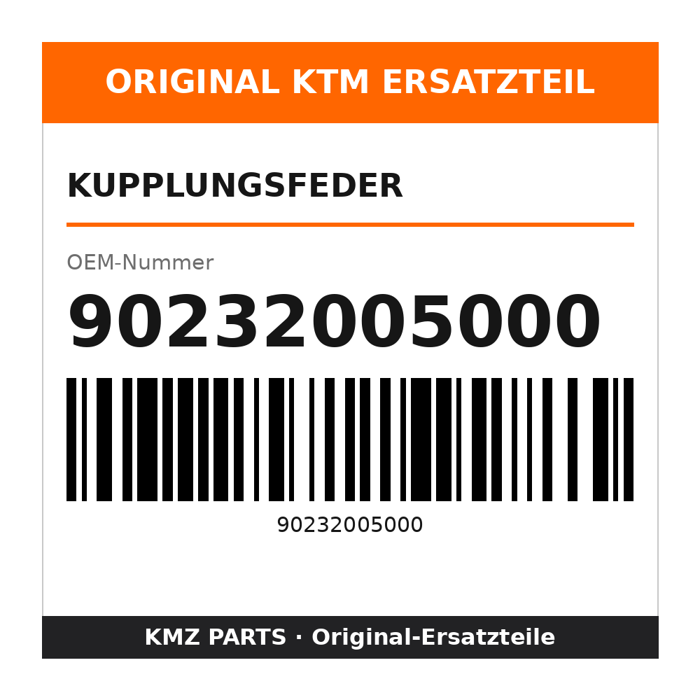 KTM Kupplungsfeder 90232005000