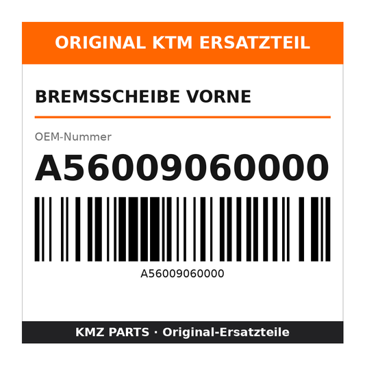 KTM Bremsscheibe vorne A56009060000