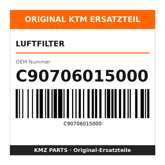 KTM Luftfilter C90706015000