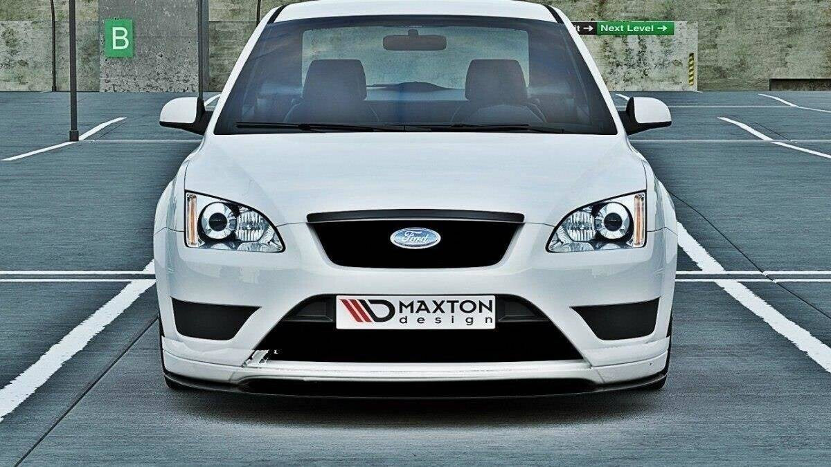 Kühlergrill Blende passend für Ford Focus Mk2 schwarz Hochglanz