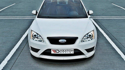 Kühlergrill Blende passend für Ford Focus Mk2 schwarz Hochglanz