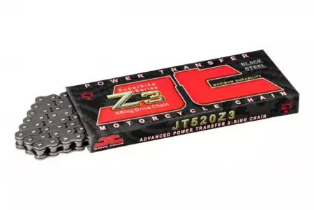 Kette JT 520Z3 124 X-Ring Nietschloss