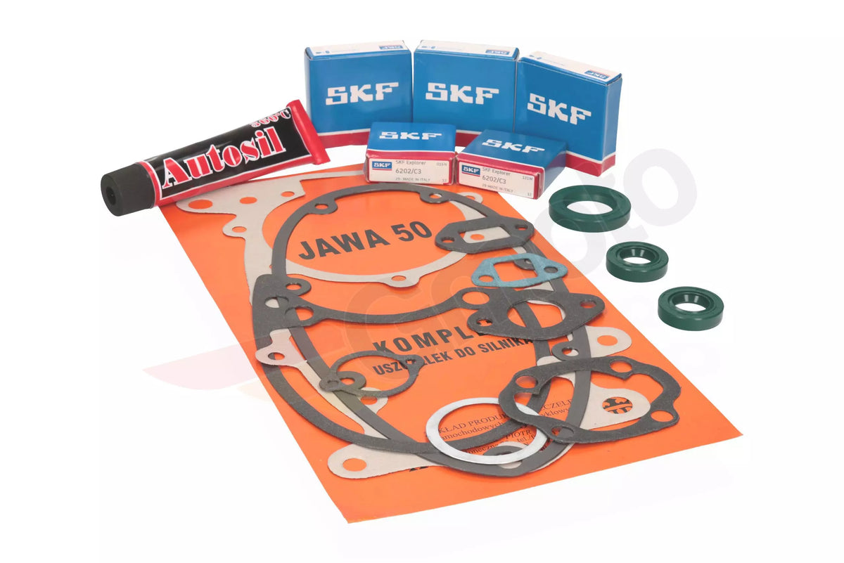SKF Motorlager + Dichtungen + Dichtungssatz