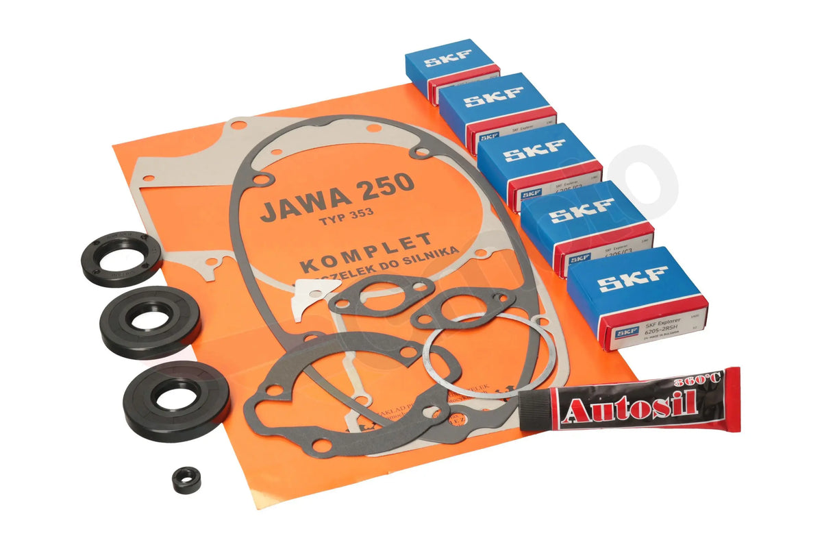 Motorlager SKF Simmeringe Dichtungssatz Jawa 250 353 Kyvacka