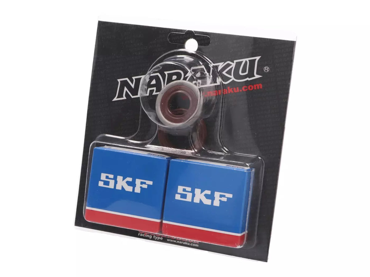 Kurbelwellenlager + Dichtungen SKF C4 Metallkorb Minarelli AM - NK102.99