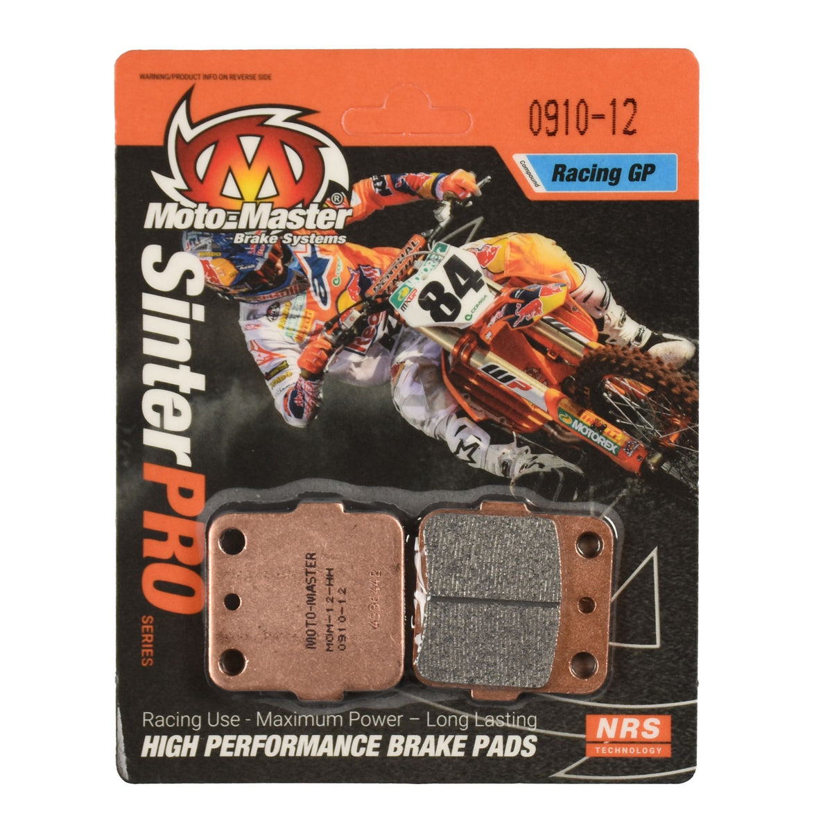Moto-Master Bremsbelag SinterPRO Racing GP ohne ABE (Art. m091012)