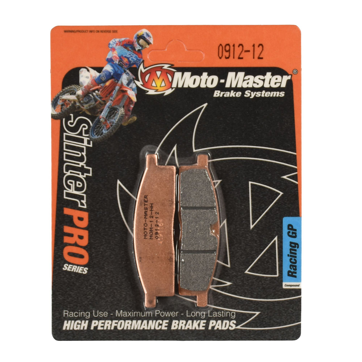 Moto-Master Bremsbelag SinterPRO Racing GP ohne ABE (Art. m091212)