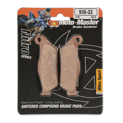 Moto-Master Bremsbelag Nitro Sport ohne ABE (Art. m093022)