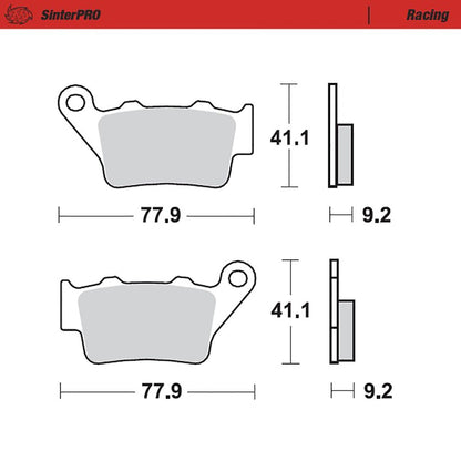 Moto-Master Bremsbelag SinterPRO Racing (Art. m093211)