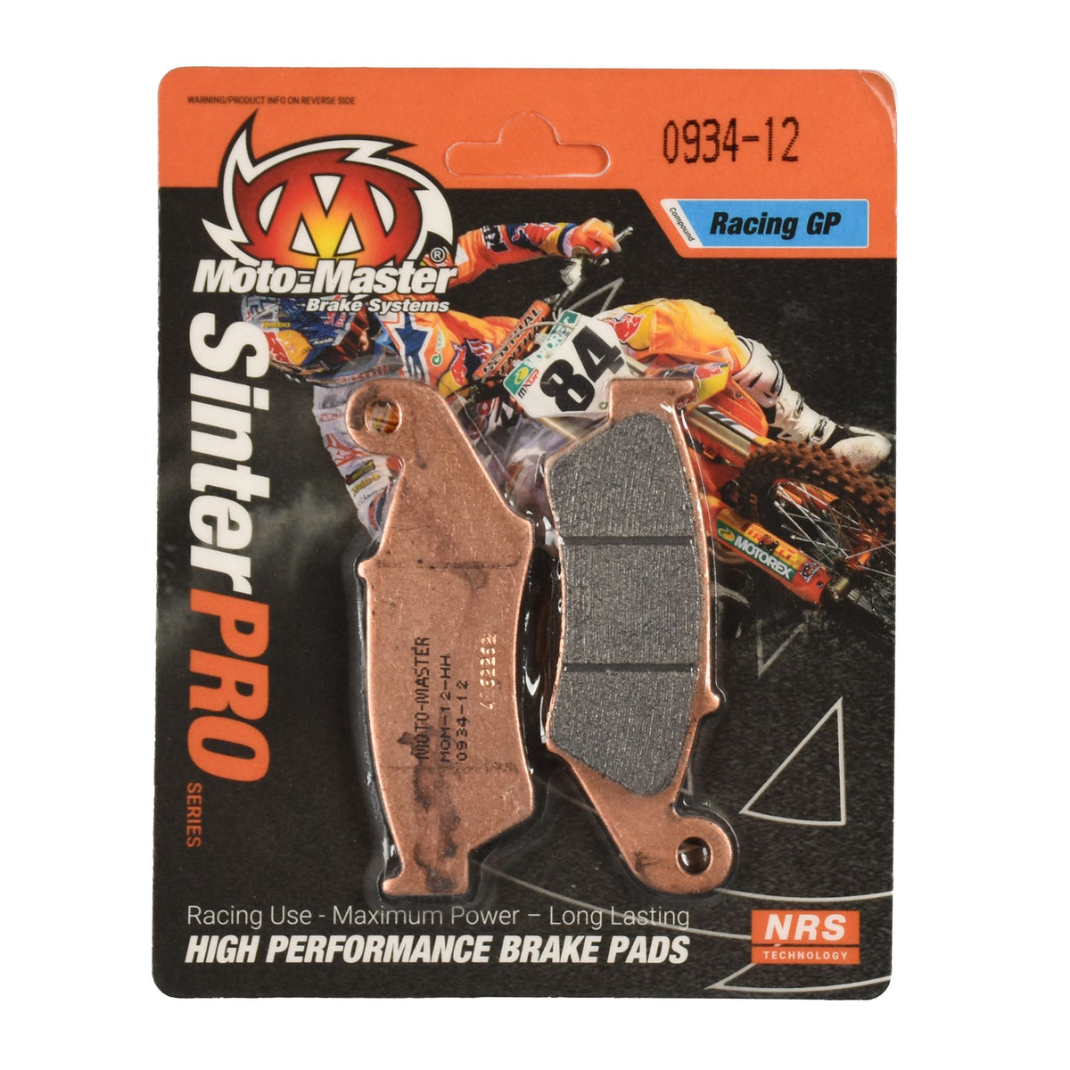 Moto-Master Bremsbelag SinterPRO Racing GP ohne ABE (Art. m093412)