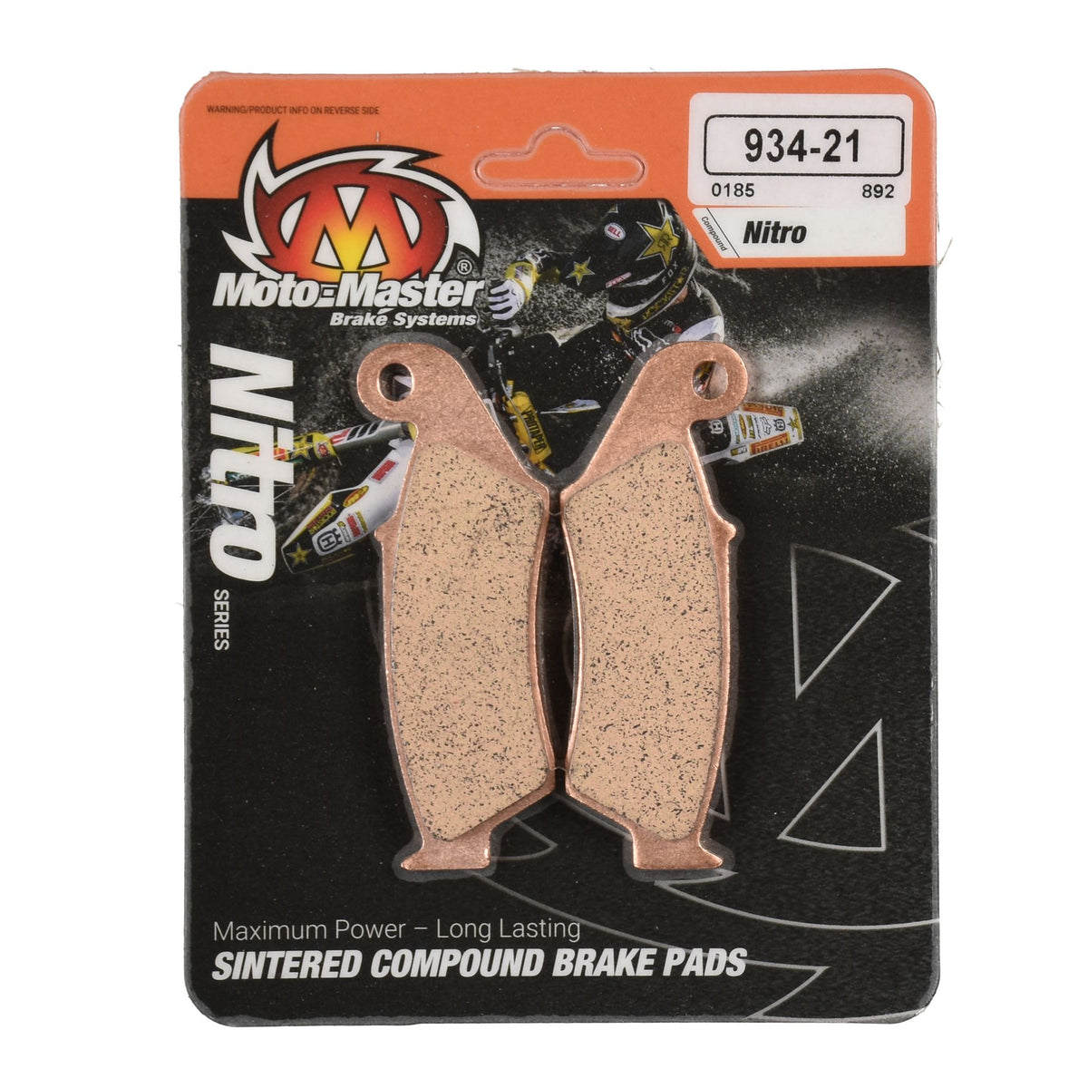 Moto-Master Bremsbelag Nitro ohne ABE (Art. m093421)
